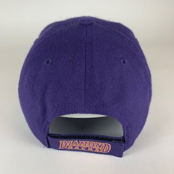 Arizona Diamondbacks MLB Vintage Purple Twins Enterprise Strapback Hat - Picture 3 of 6